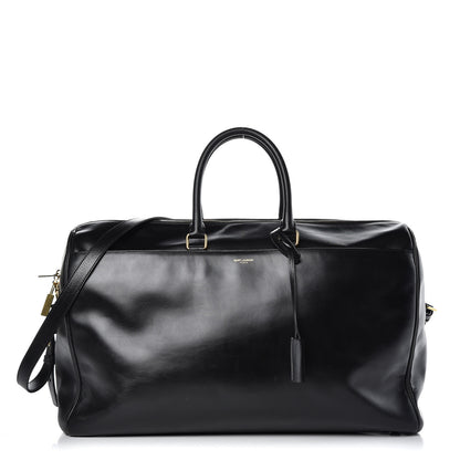 Saint Laurent Calfskin Classic Duffle 24 Black 1 of 13