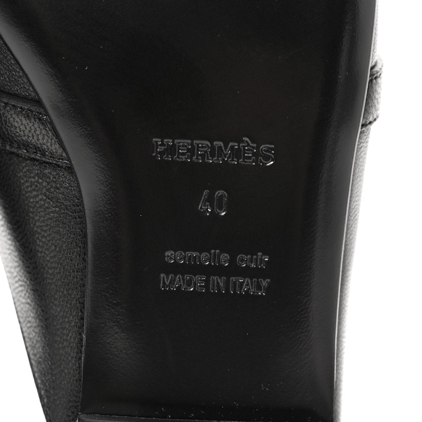 Goatskin Oz Mules 40 Black