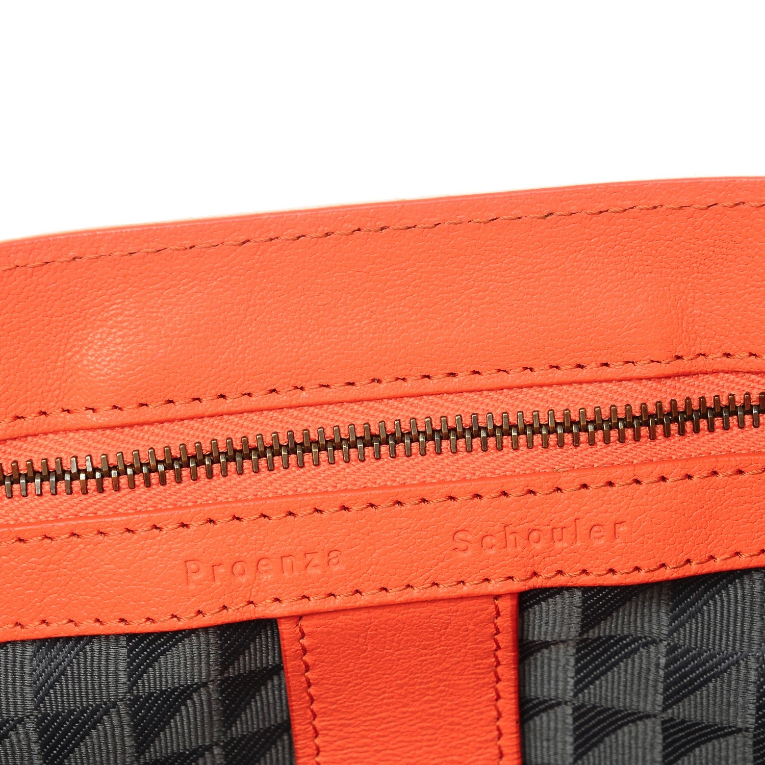 Proenza Schouler Lambskin Medium PS1 Satchel Grapefruit 6 of 8