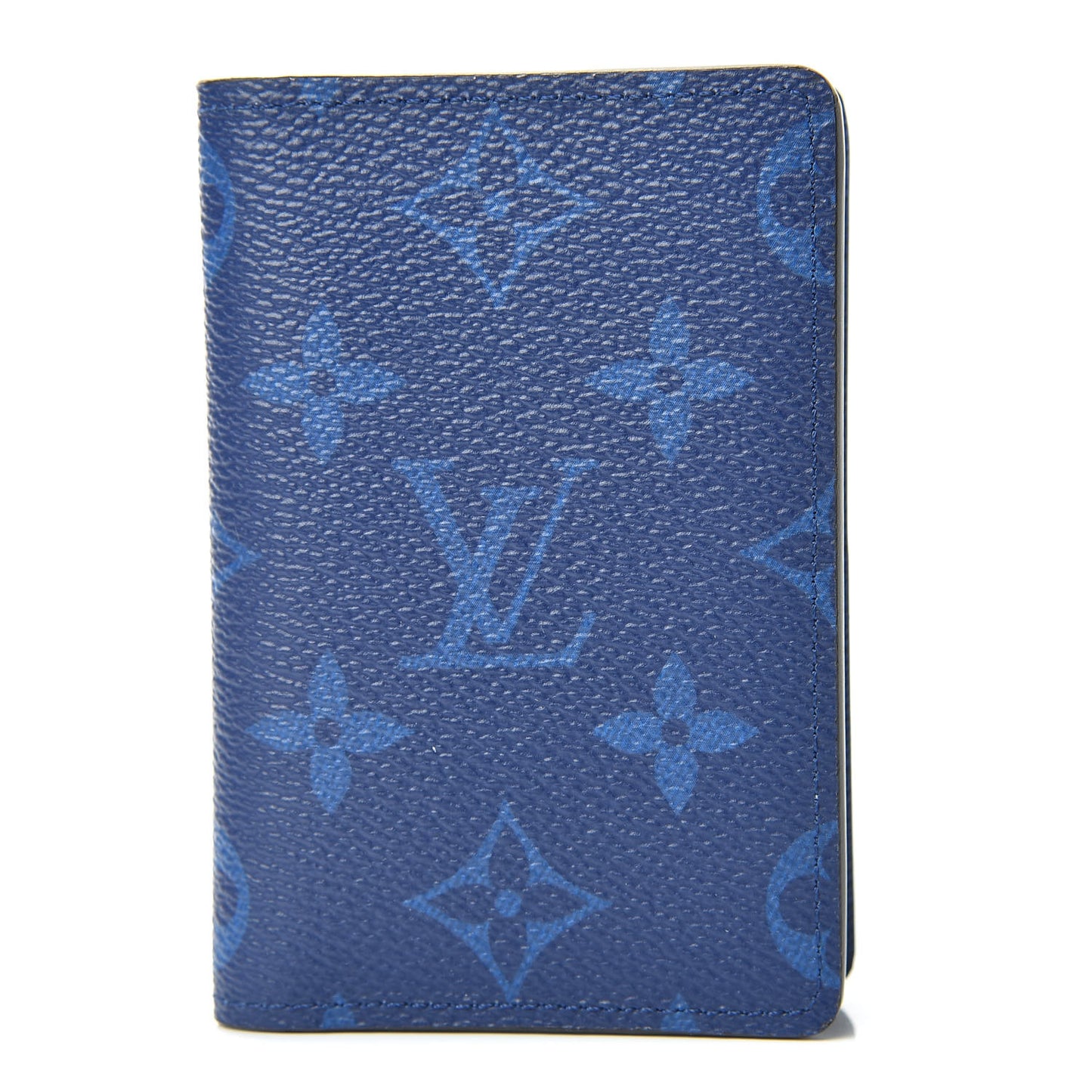 Monogram Taiga Pocket Organizer Cobalt