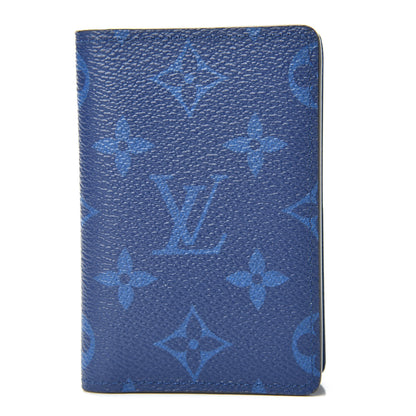 Louis Vuitton Monogram Taiga Pocket Organizer Cobalt 1 of 7