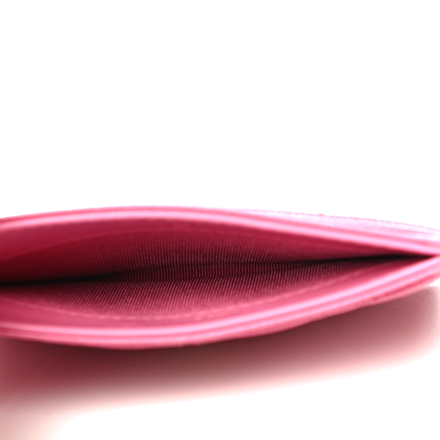 Chanel Caviar Quilted Card Holder Pink 5 of 12