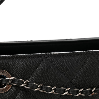 Chanel Caviar Quilted Medium CC Bucket Bag Black 13 of 13