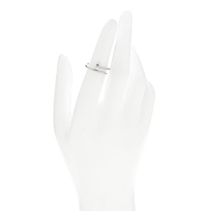 Cartier 18K White Gold Small Juste Un Clou Ring 50 5.25 2 of 5