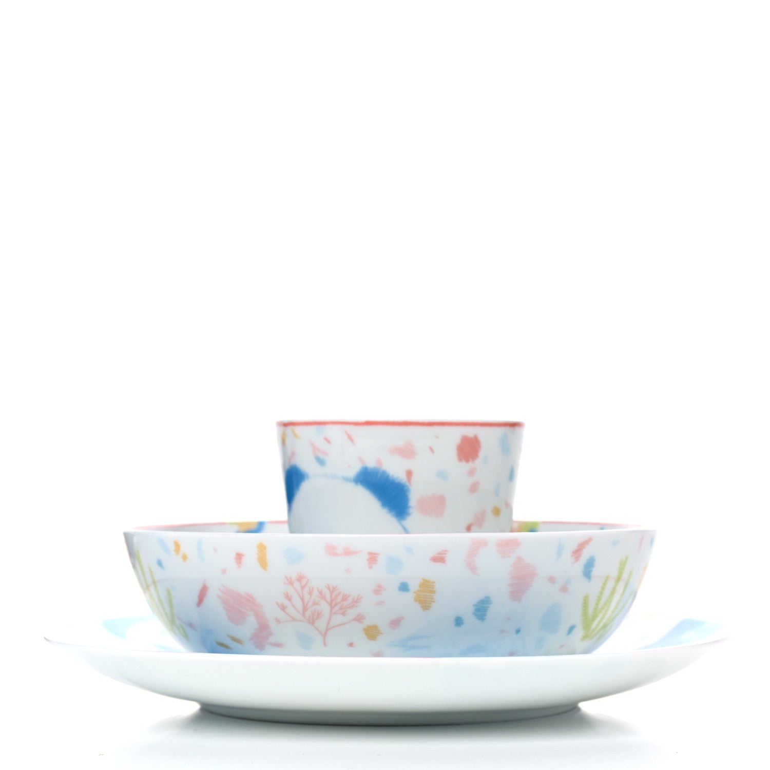 Hermes Porcelain Passe-Passe Set of 3 2 of 10
