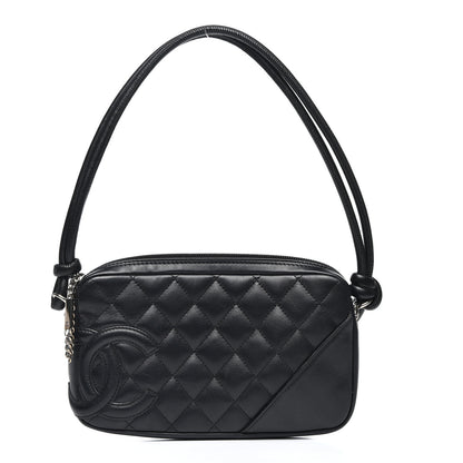 Chanel Calfskin Quilted Cambon Pochette Black 1 of 11