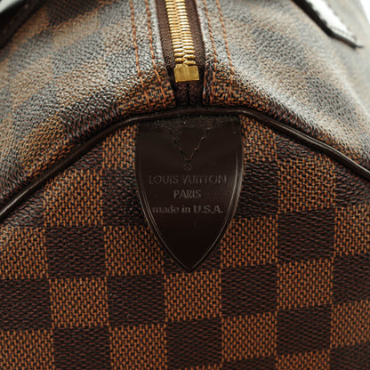 Louis Vuitton Damier Ebene Speedy 30 5 of 8