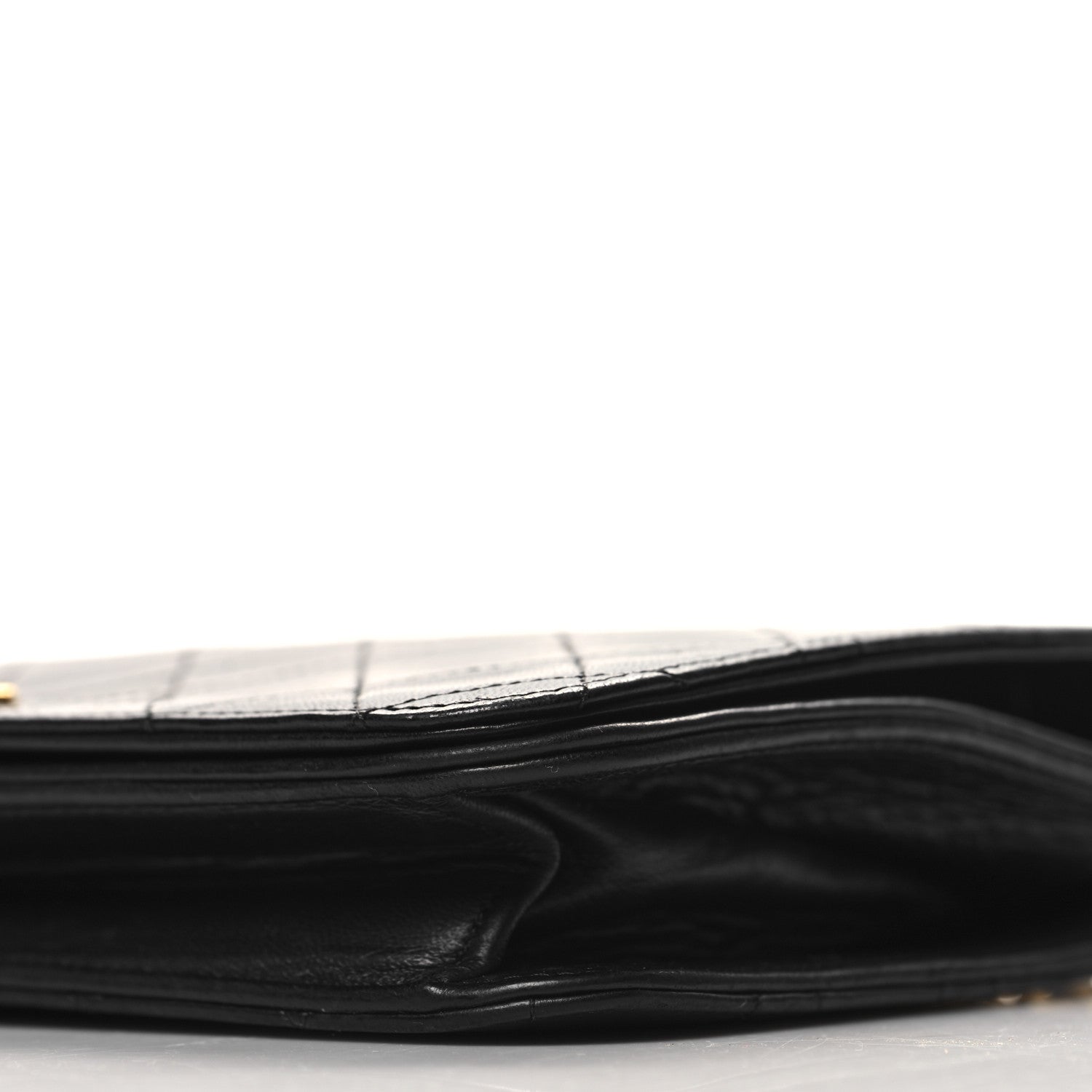 Chanel Lambskin Quilted Small Single Flap Black 10 of 12