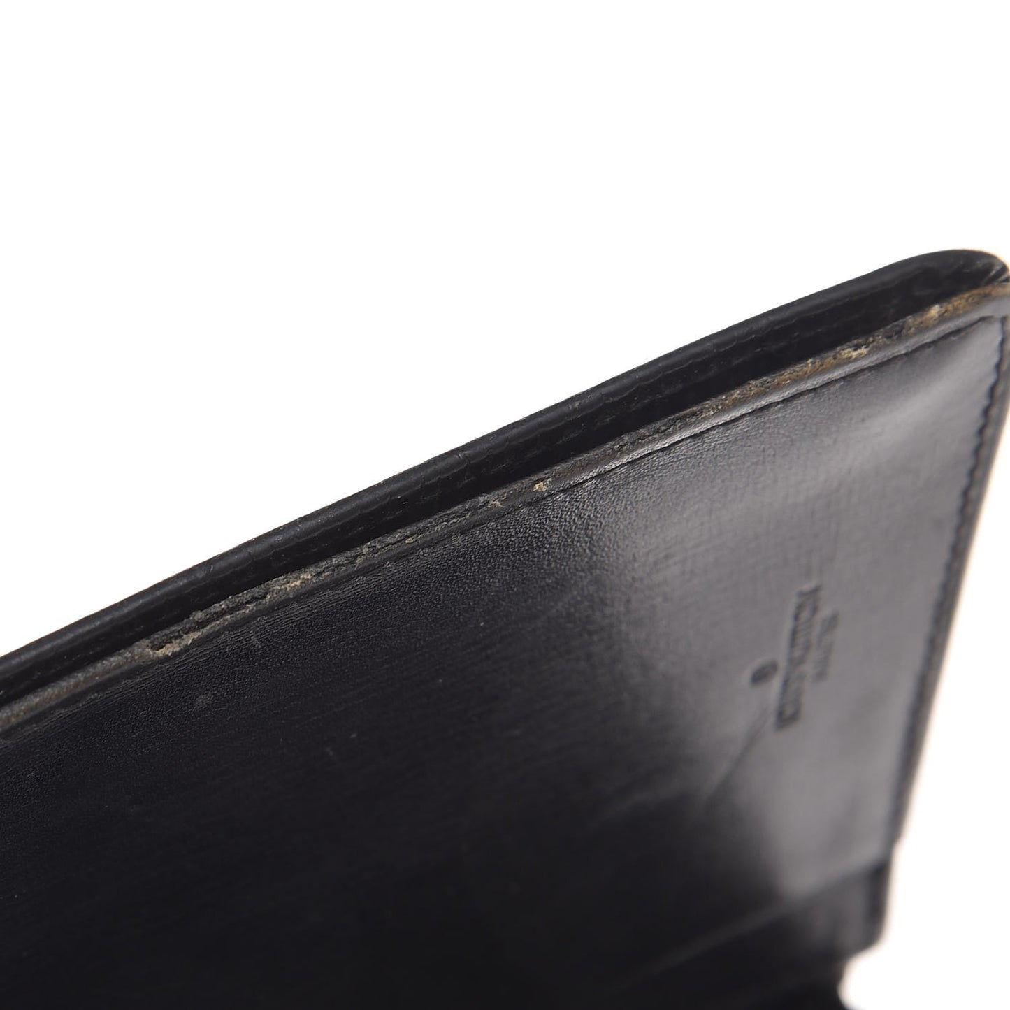 Epi Checkbook Card Holder Black