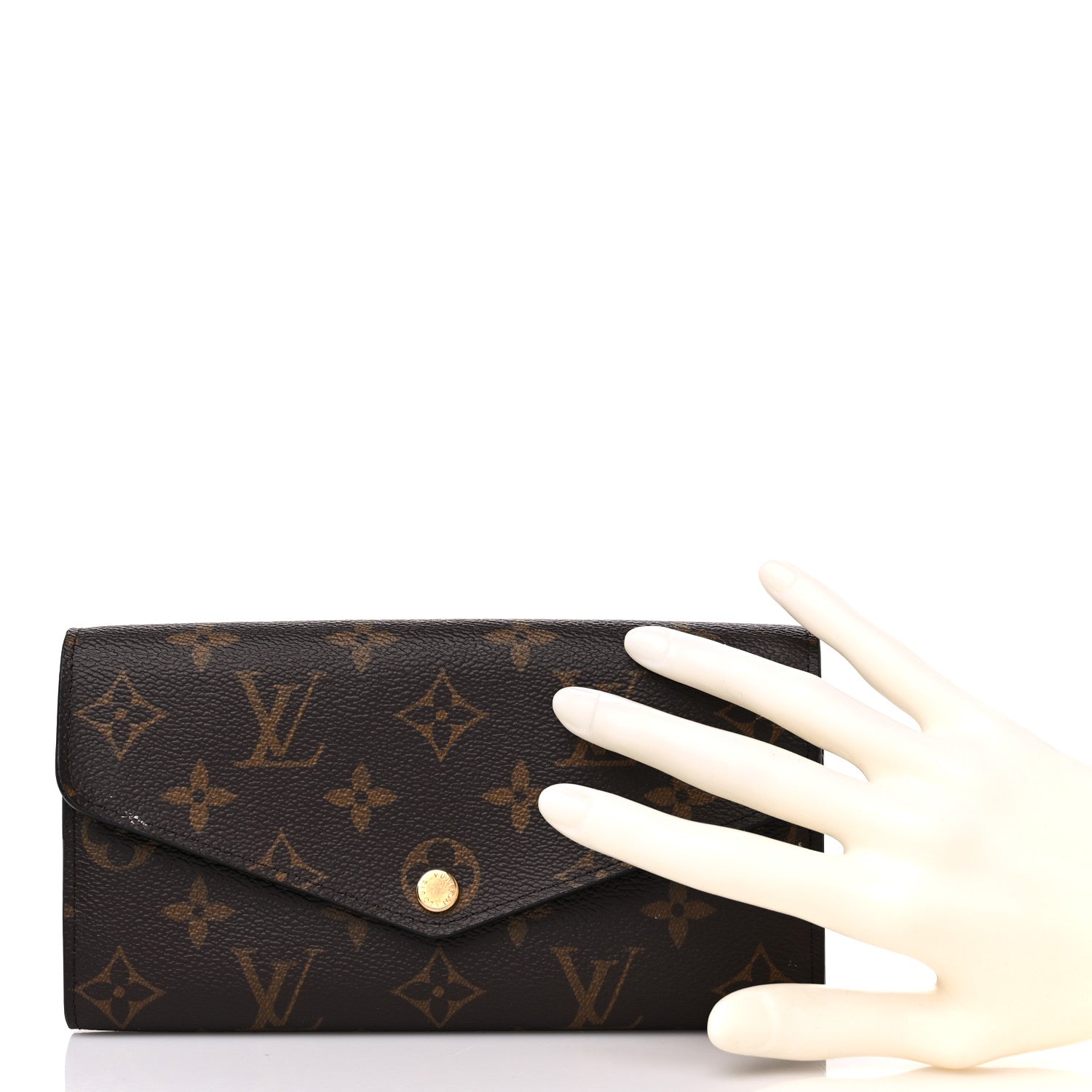 Louis Vuitton Monogram Sarah Wallet NM 2 of 13
