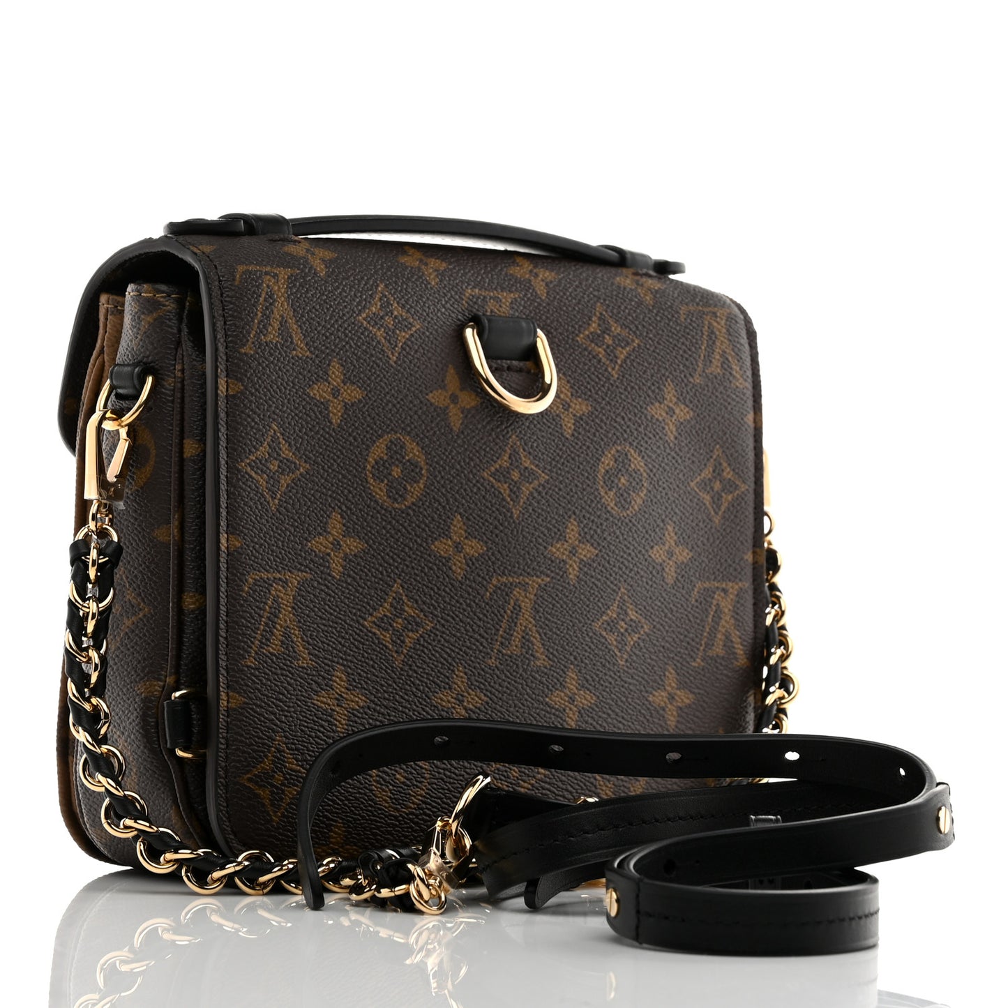 Reverse Monogram Pochette Metis Backpack