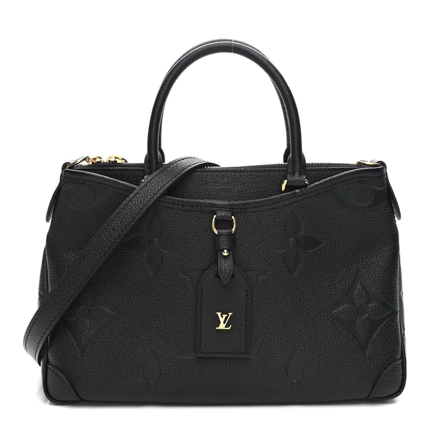 Louis Vuitton Empreinte Monogram Giant Trianon PM Black 1 of 15