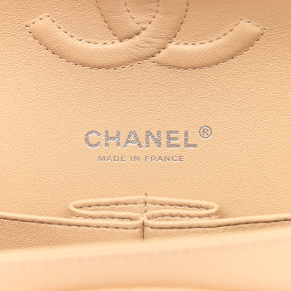 Chanel Caviar Quilted Medium Double Flap Beige 6 of 11