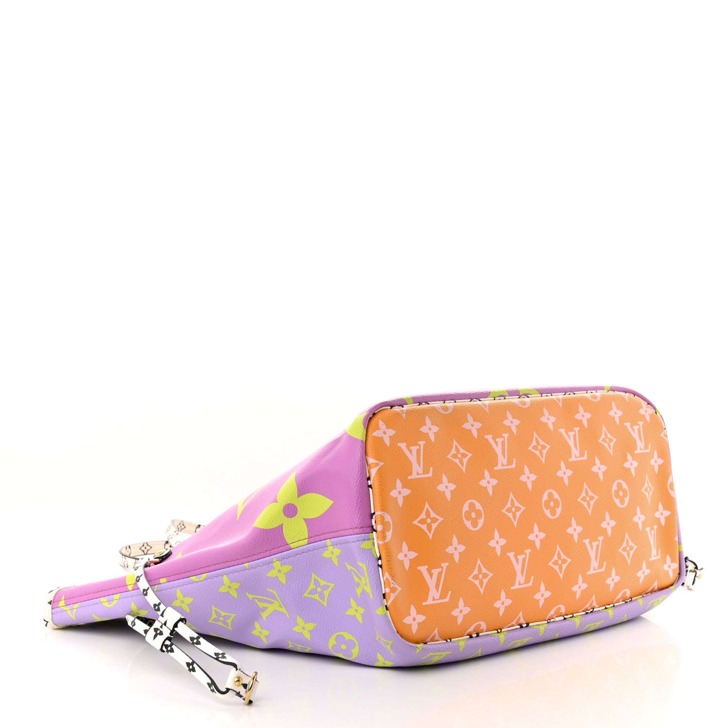Louis Vuitton Monogram Giant Neverfull MM Pink Lilac 5 of 11
