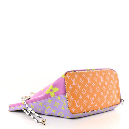 Louis Vuitton Monogram Giant Neverfull MM Pink Lilac 5 of 11