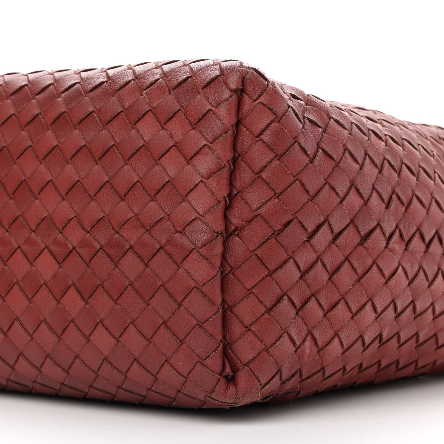 Bottega Veneta Nappa Intrecciato Pyramid Hobo Brique 9 of 10