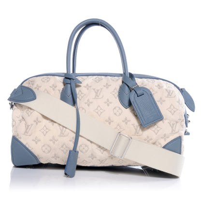Louis Vuitton Denim Speedy Round Blue 1 of 7