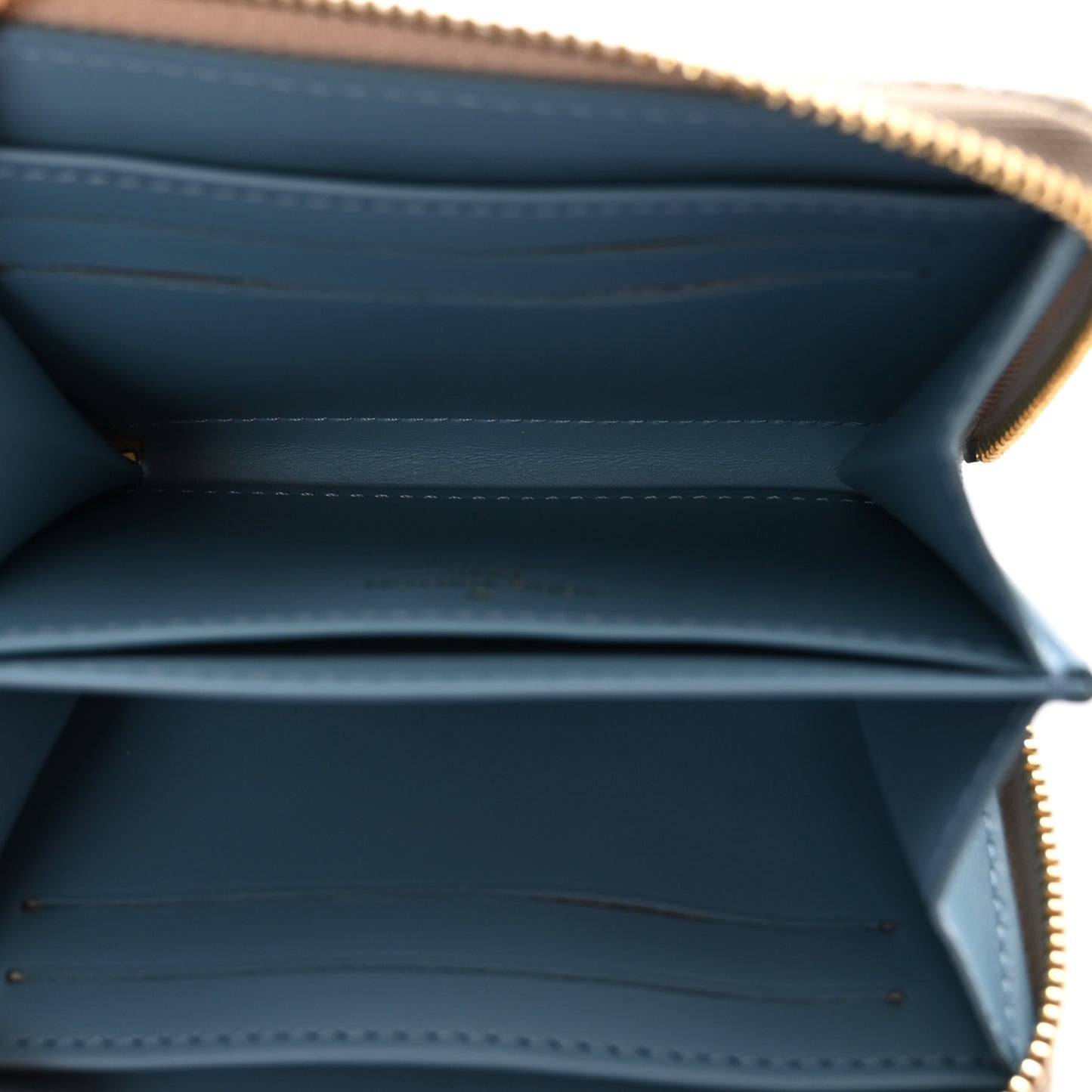 Jacquard Since 1854 Zippy Coin Purse Blue