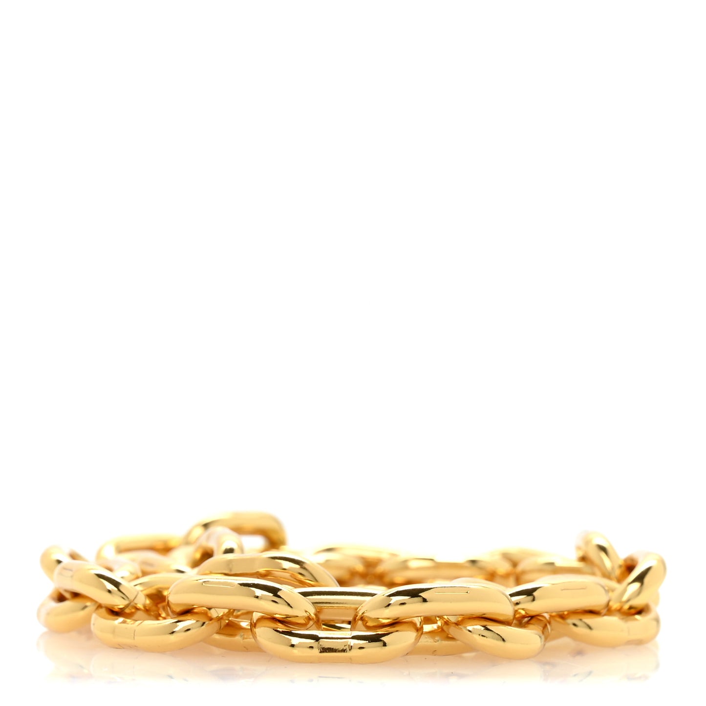 Metal Chain Strap Gold