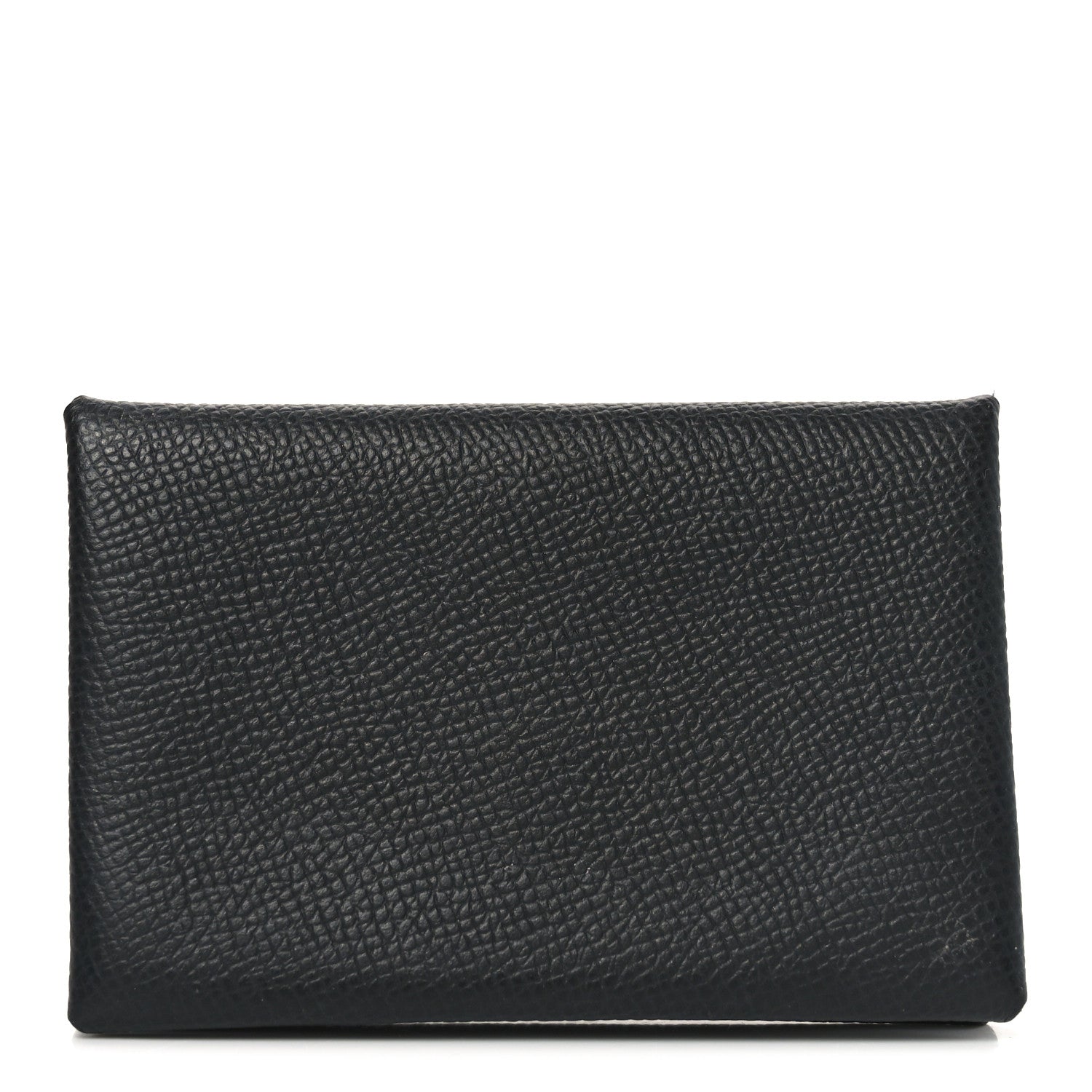 Hermes Epsom Calvi Card Case Black 1 of 7