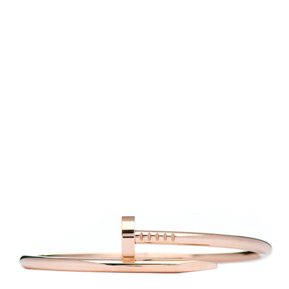Cartier 18K Pink Gold Juste Un Clou Bracelet 17 1 of 5