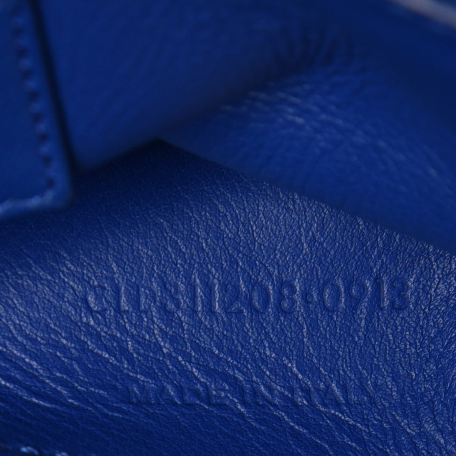 Saint Laurent Calfskin Medium Classic Y Cabas Royal Blue 7 of 9