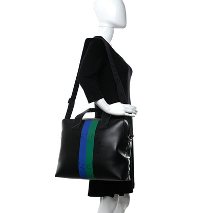 Stella McCartney Eco Alter Nappa Perforated Logo Bag Black 2 of 11