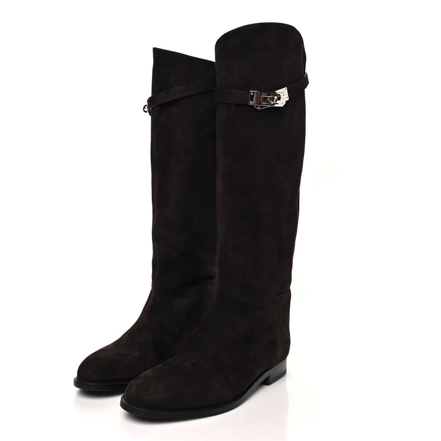 Suede Kelly Jumping Boots 39 Ecorce