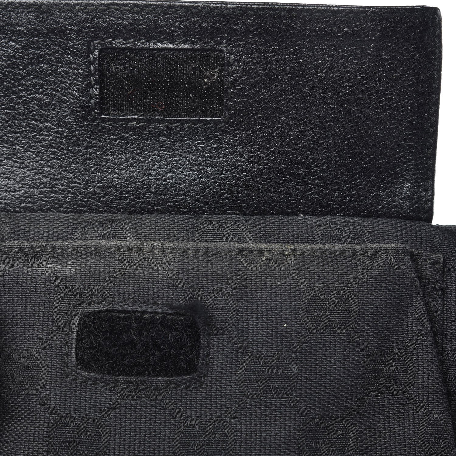Gucci GG Monogram Double Pocket Belt Bag Black 12 of 12