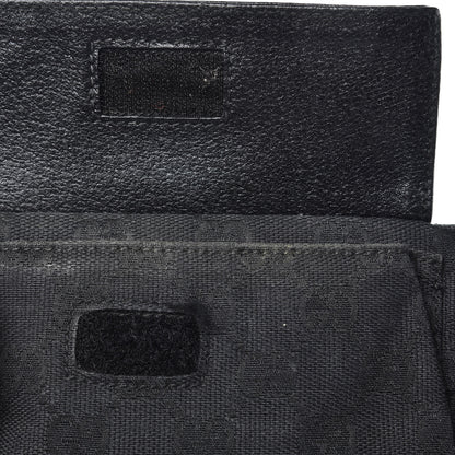 Gucci GG Monogram Double Pocket Belt Bag Black 12 of 12