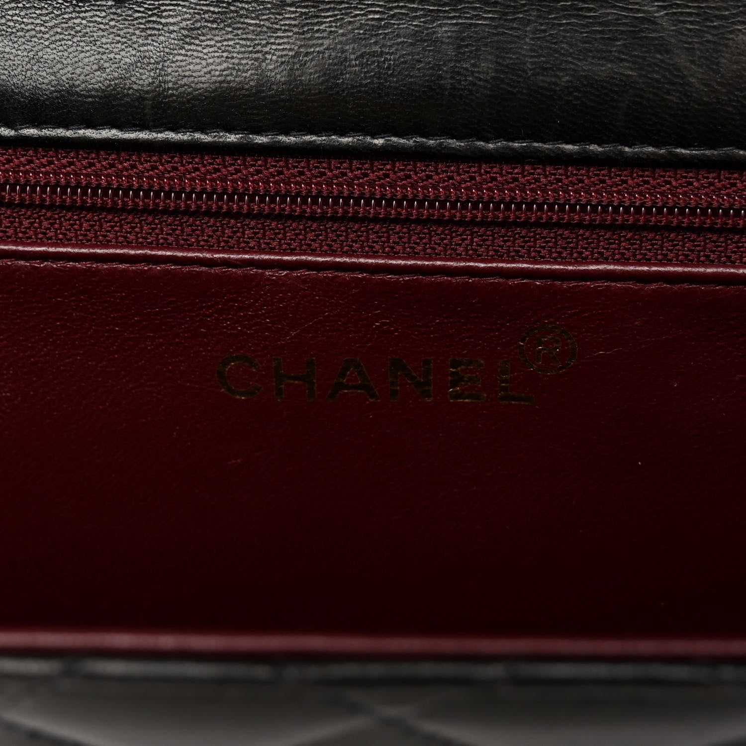 Chanel Lambskin Quilted Medium Single Flap Black 6 of 10