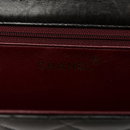 Chanel Lambskin Quilted Medium Single Flap Black 6 of 10