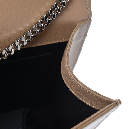 Saint Laurent Grain De Poudre Medium Classic Monogram Kate Satchel Sable Beige 9 of 14