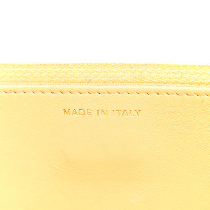 Chanel Lambskin Quilted Chanel 19 Wallet On Chain WOC Yellow 8 of 13