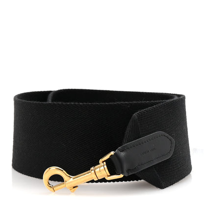 Celine Jacquard Wool Logo Short Strap Black Beige 1 of 5
