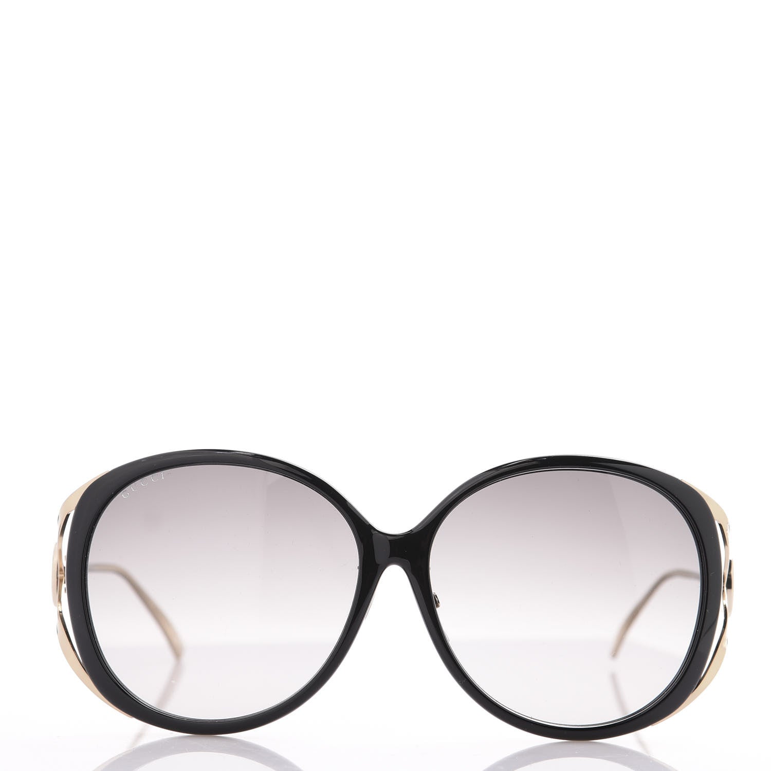 Gucci Round Frame Injected GG0226SK Sunglasses Black 2 of 8