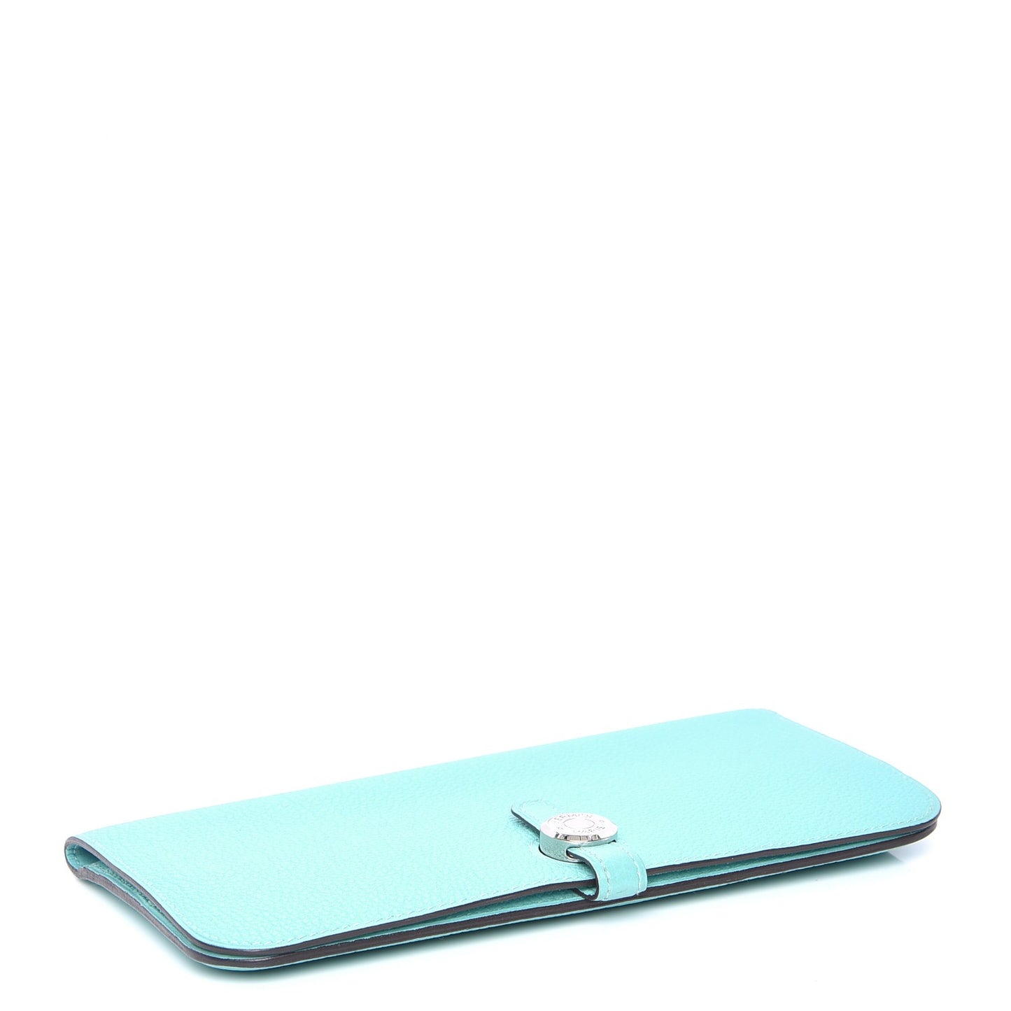 Togo Dogon Recto Verso Wallet Bleu Atoll