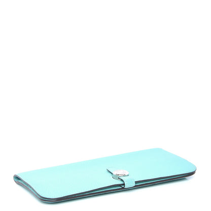 Hermes Togo Dogon Recto Verso Wallet Bleu Atoll 4 of 7