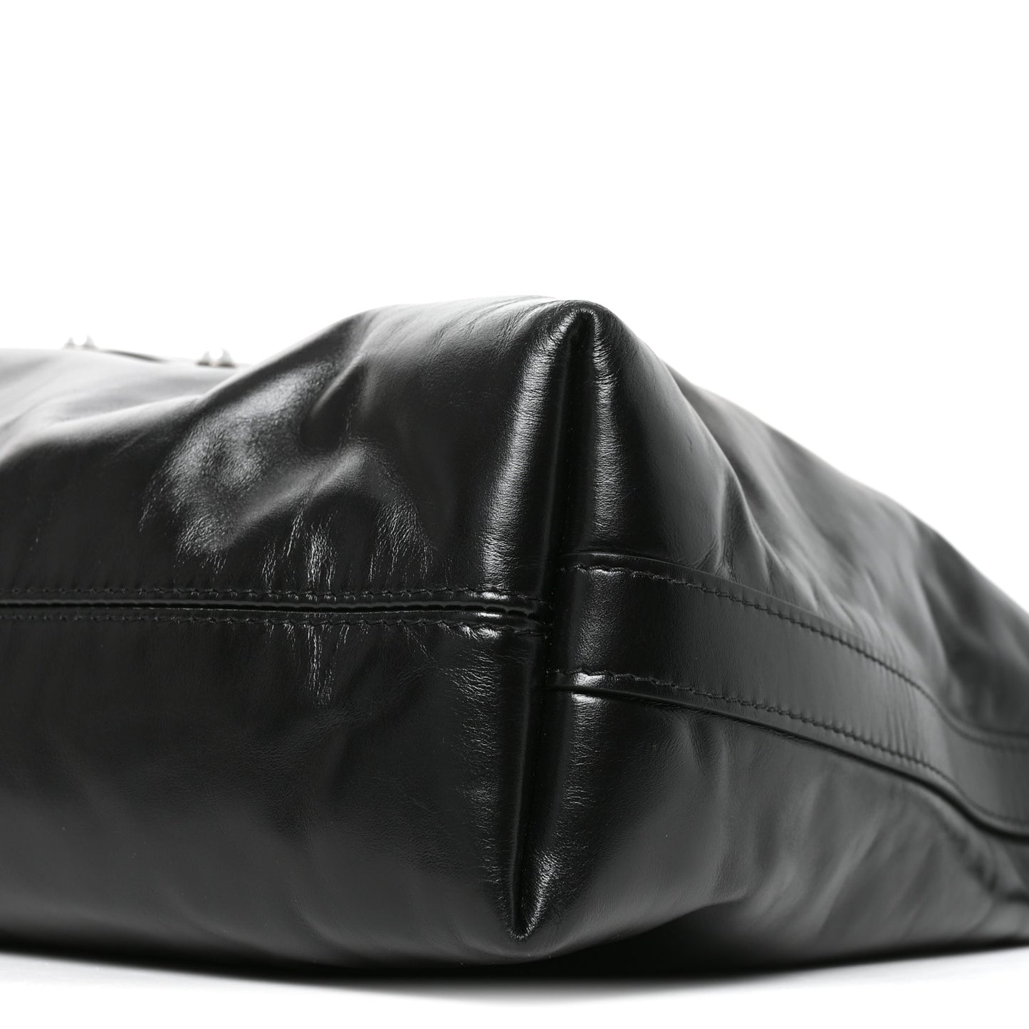 LV Night Calfskin Vagabond Hobo Black
