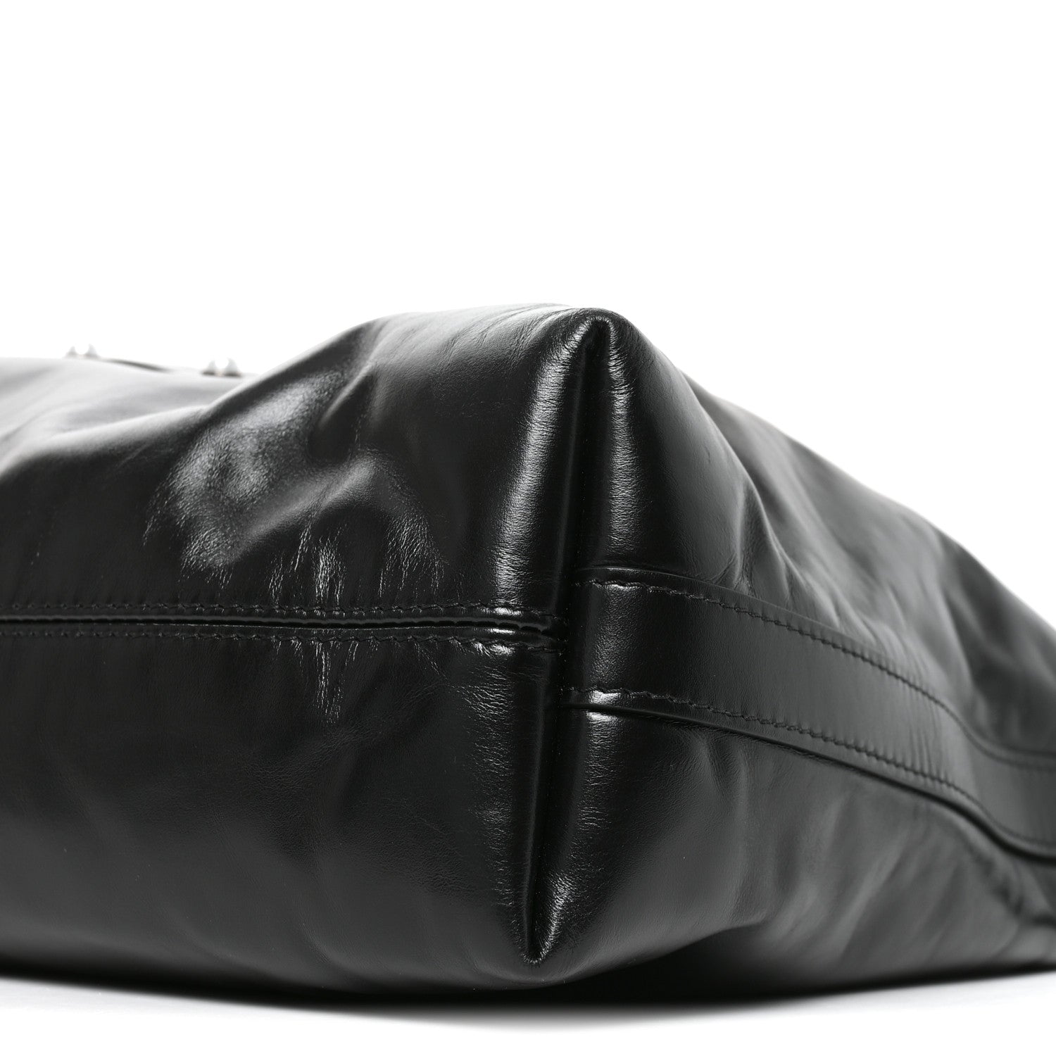 Louis Vuitton LV Night Calfskin Vagabond Hobo Black 9 of 9