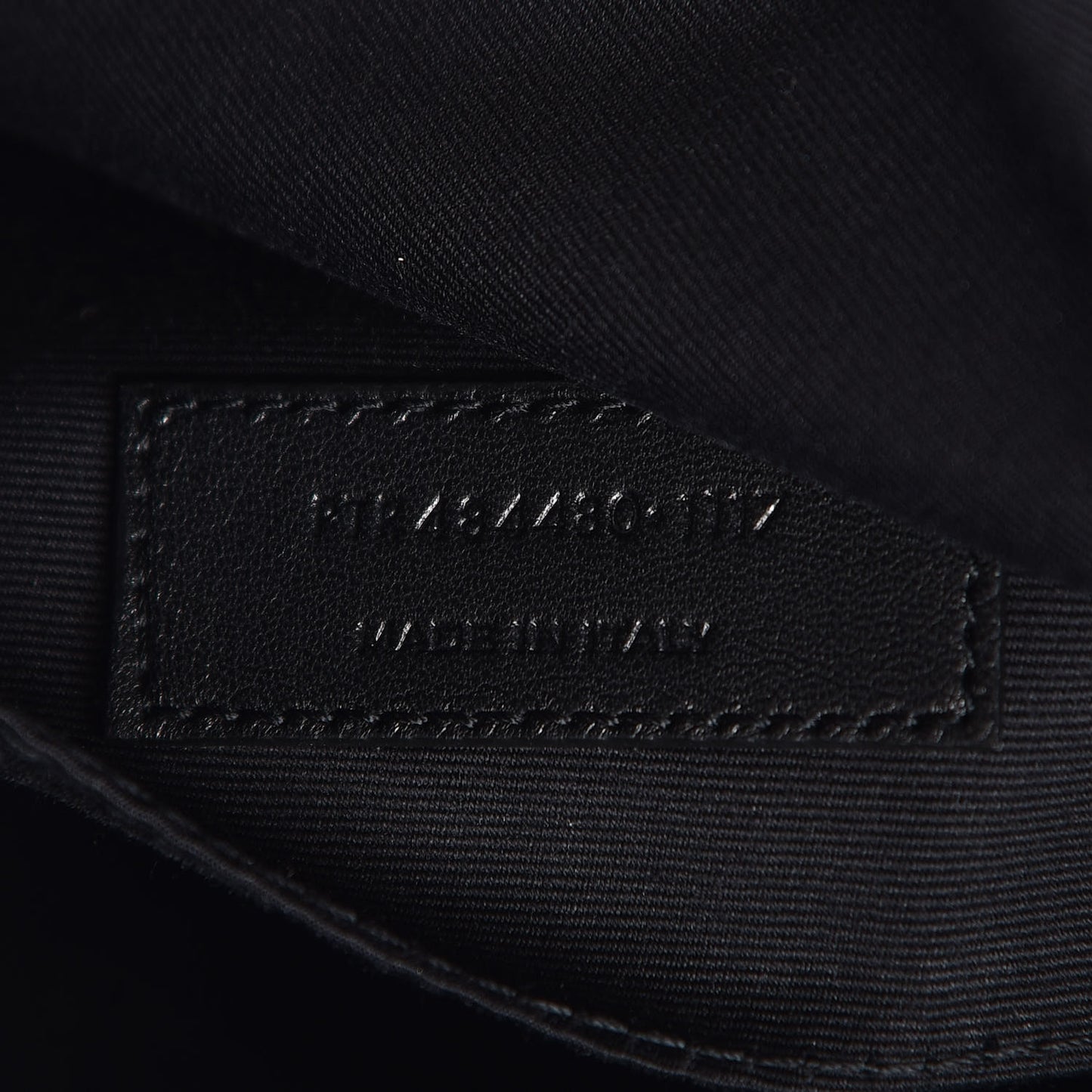 Calfskin Bold Briefcase Black