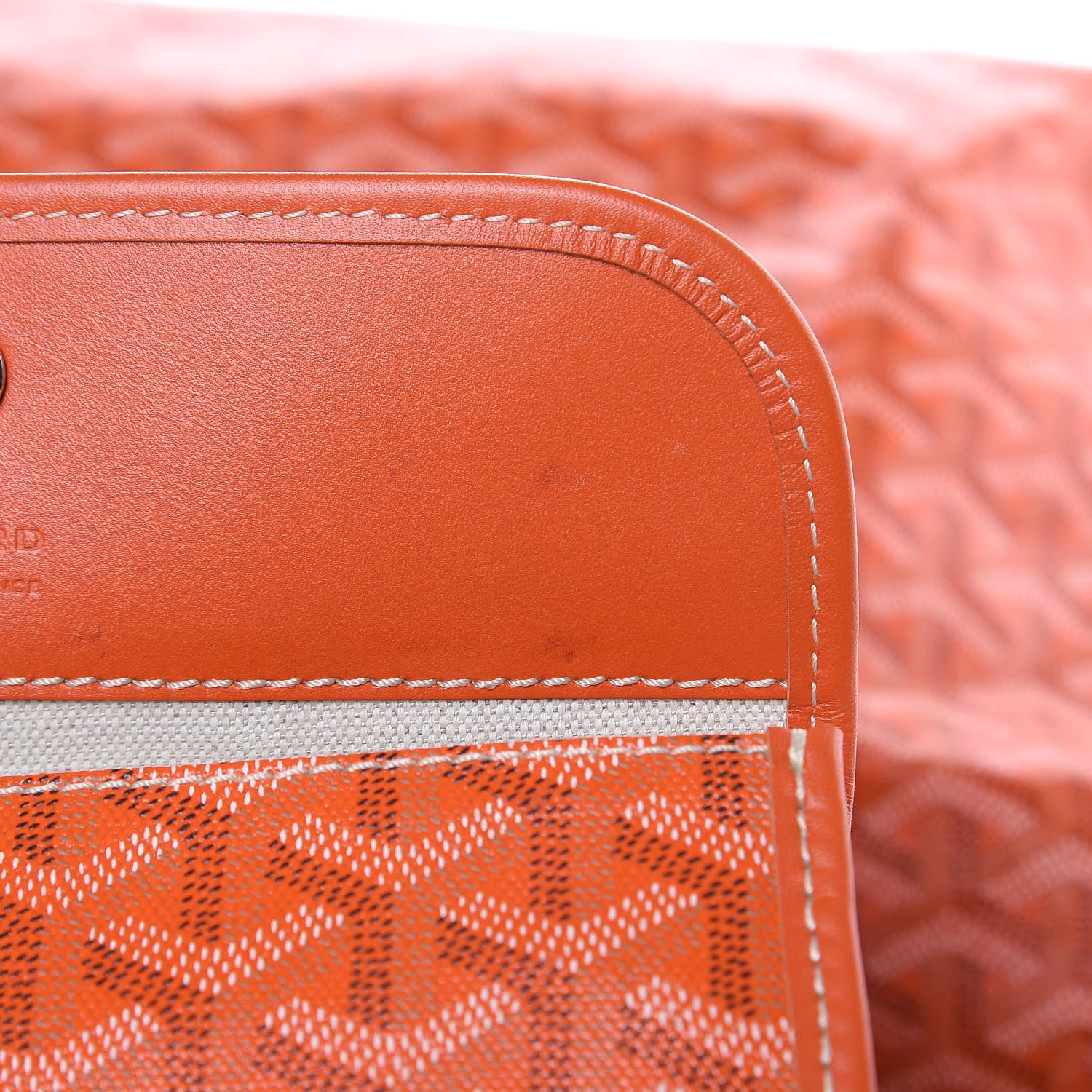 Goyard Goyardine Saint Louis PM Orange 13 of 14
