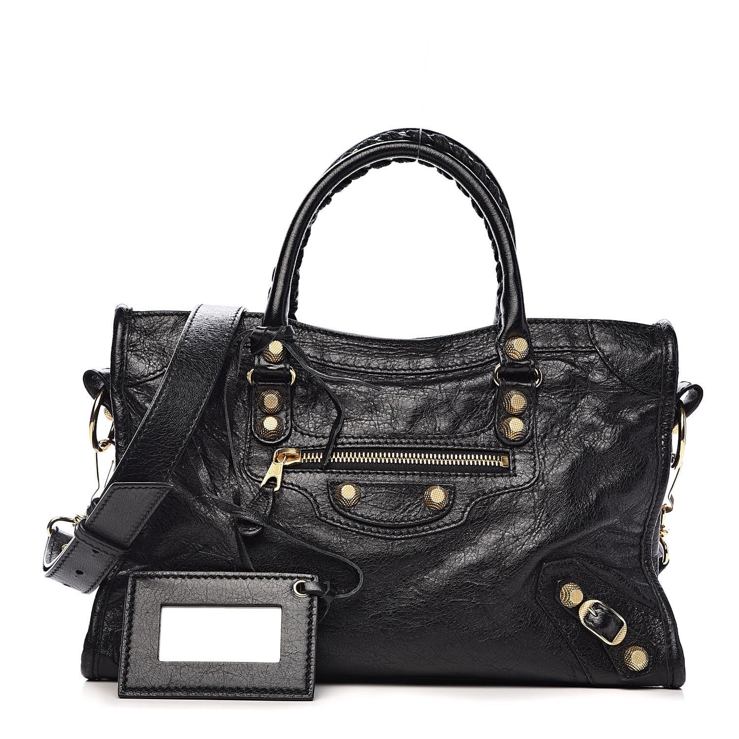 Agneau Giant 12 Gold Hardware S City Black
