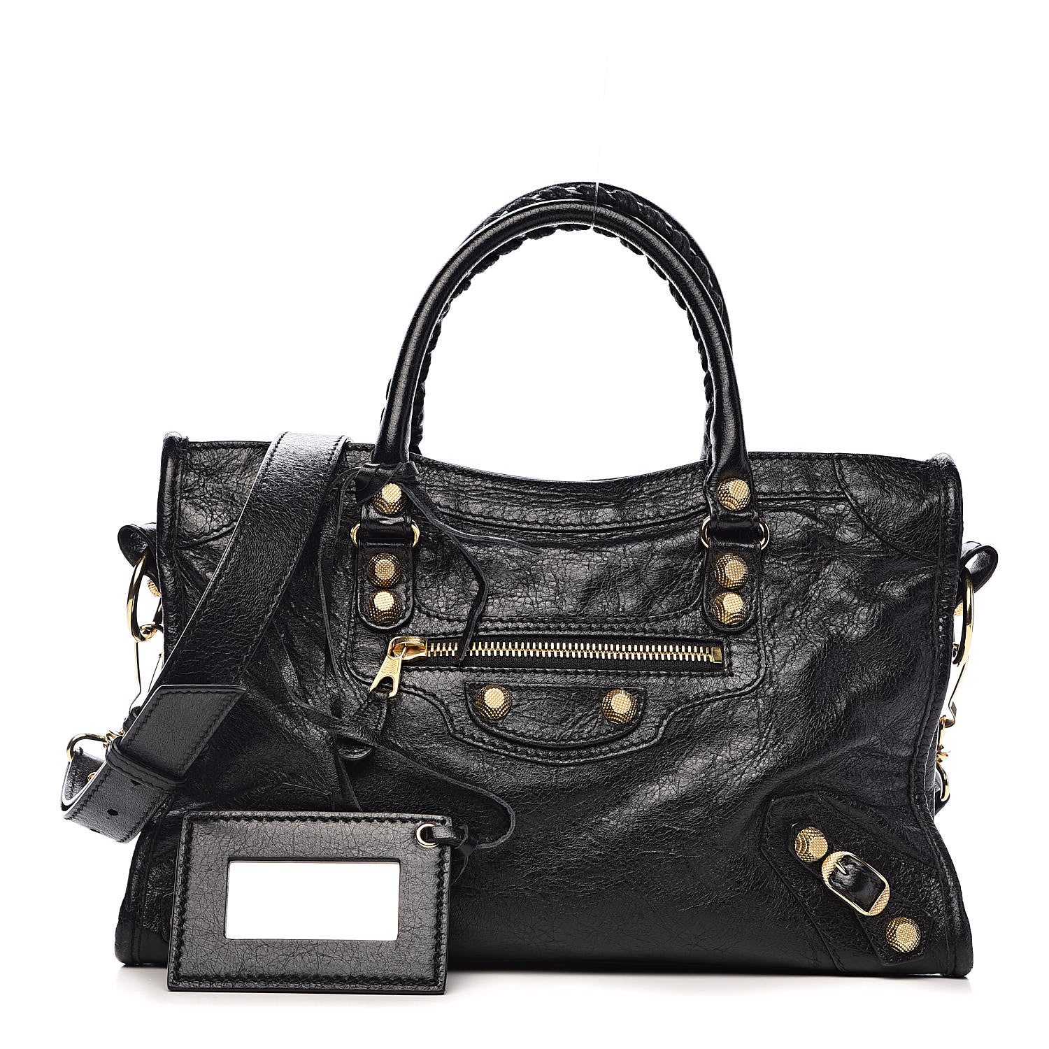 Balenciaga Agneau Giant 12 Gold Hardware S City Black 1 of 10