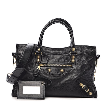 Balenciaga Agneau Giant 12 Gold Hardware S City Black 1 of 10