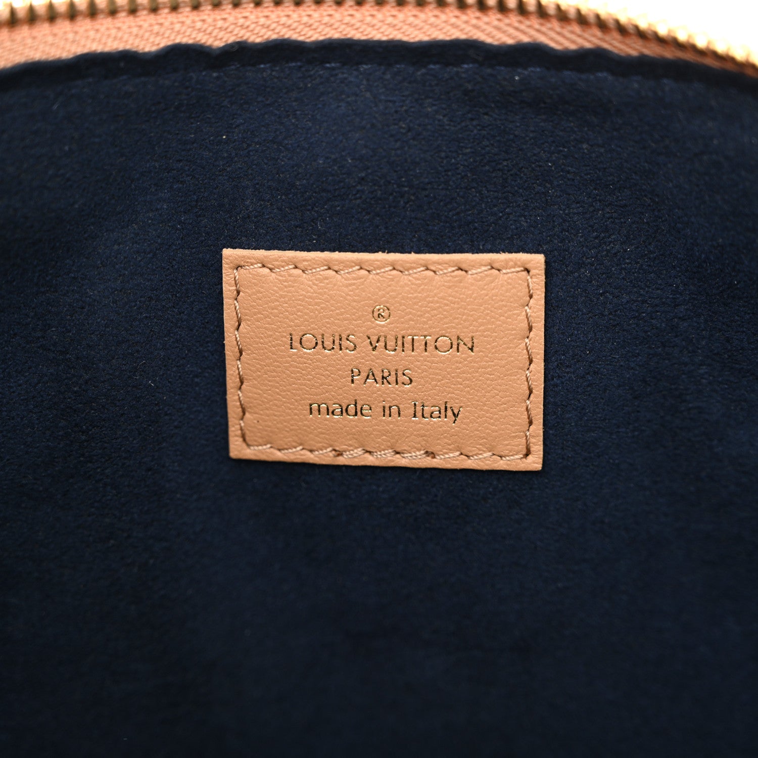 Louis Vuitton Lambskin Embossed Monogram Coussin PM Camel 6 of 9