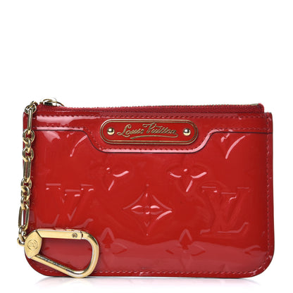 Louis Vuitton Vernis Key Pouch Pomme D'Amour 1 of 10