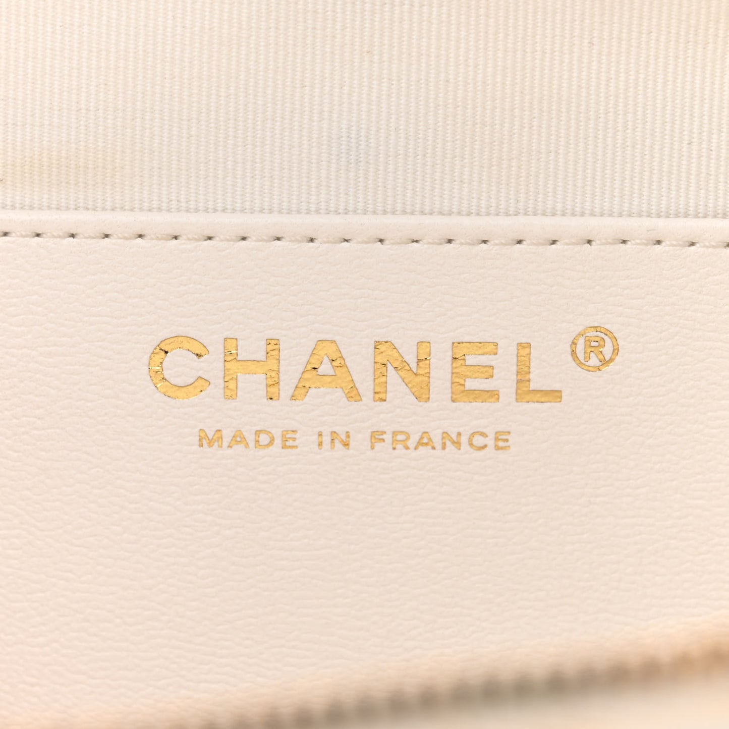 Lambskin Quilted CC In Love Heart Bag White