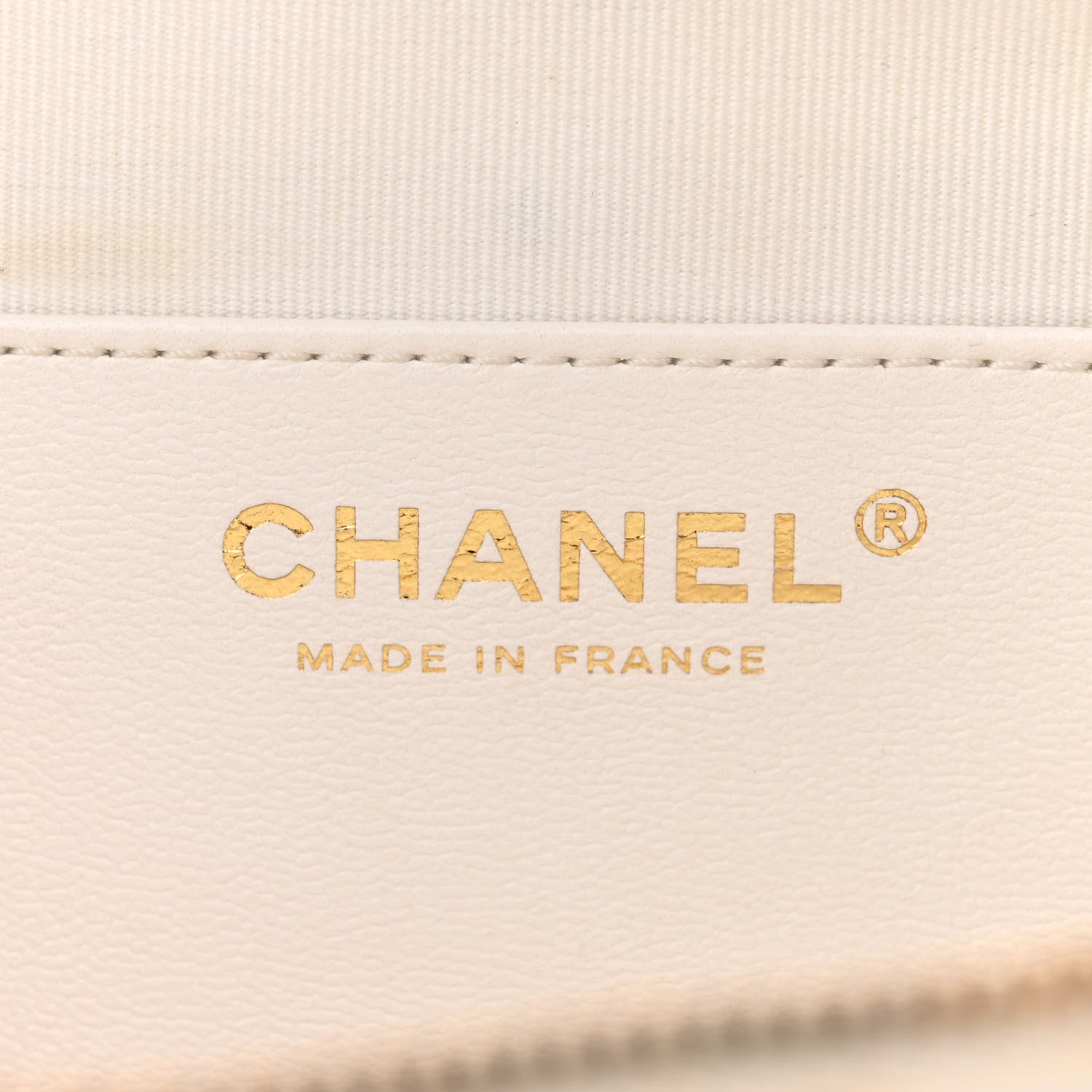 Chanel Lambskin Quilted CC In Love Heart Bag White 6 of 12