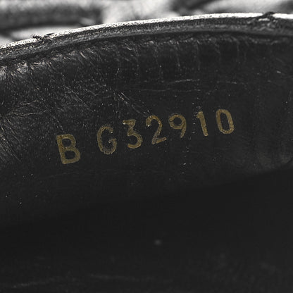 Chanel Lambskin Quilted CC Espadrilles 38 Black 7 of 10